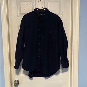 Polo by Ralph Lauren Navy Button Down Shirt